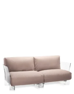 Online Kartell Pop outdoor deux places canapé SUNBRELLA DOVE GREY