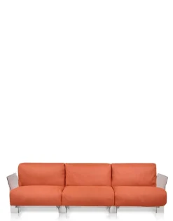 Online Kartell Pop outdoor trois places canapé IKON ORANGE