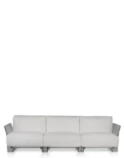 Outlet Kartell Pop outdoor trois places canapé IKON WHITE