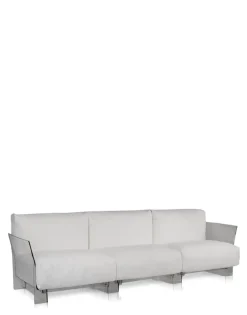 Outlet Kartell Pop outdoor trois places canapé IKON WHITE