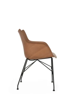 Discount Kartell Q/wood soft BOIS FONCÉ/NOIR/ECRÙ