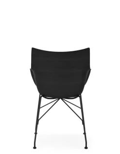 Sale Kartell Q/wood soft BOIS NOIR/NOIR/NOIR
