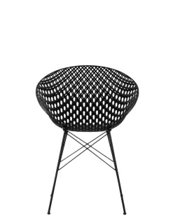 Discount Kartell Smatrik (2 chaises) NOIR/NOIR