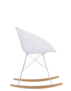 New Kartell Smatrik dondolo (2 chaises) TRANSPARENT/CHROME