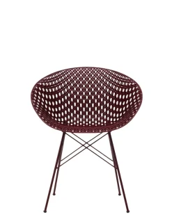 Best Kartell Smatrik outdoor (2 chaises) PRUNE