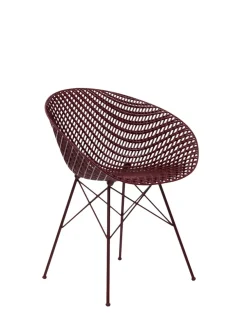 Best Kartell Smatrik outdoor (2 chaises) PRUNE
