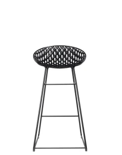 Kartell Smatrik stool outdoor NOIR/NOIR