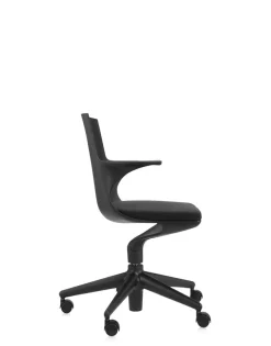 Outlet Kartell Spoon chair NOIR/NOIR