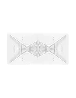 Best Kartell Spoon table PLATEAU BLANC/PIED NOIR