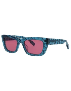 Discount Kartell Squame cateye BLEU CLAIR