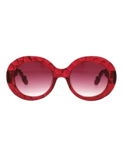 Discount Kartell Squame round ROUGE