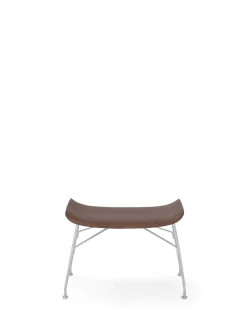 Sale Kartell S/wood slatted ash BOIS FONCÉ/CHROME