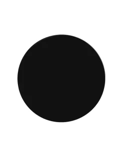 Clearance Kartell Top top round LAMINÉ NOIR