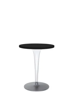 Hot Kartell Top top round LAMINÉ NOIR