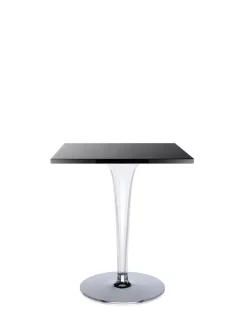 Clearance Kartell Top top square LAMINÉ NOIR