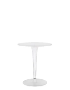 Best Kartell Toptop contract round MÉLAMINE BLANC