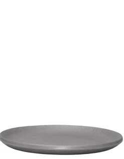 Kartell Trama (4 assiettes plates) NOIR ANTHRACITE