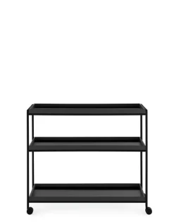 Hot Kartell Trays 80 cm x 40 cm NOIR BRILLANT