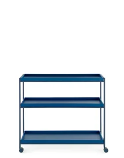 Discount Kartell Trays 80 cm x 40 cm BLEU