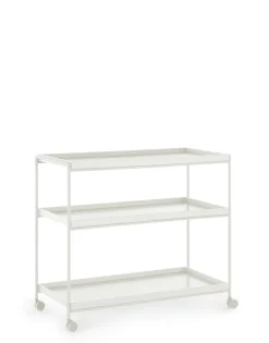 Clearance Kartell Trays 80 cm x 40 cm BLANC LAQUÉ