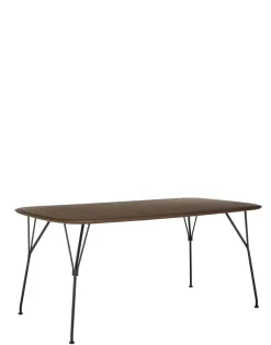 Sale Kartell Viscount of wood rectangular WALNUT